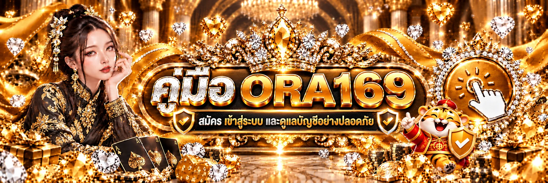 ORA169 คู่มือสมัคร ทางเข้า ฝากถอนออโต้